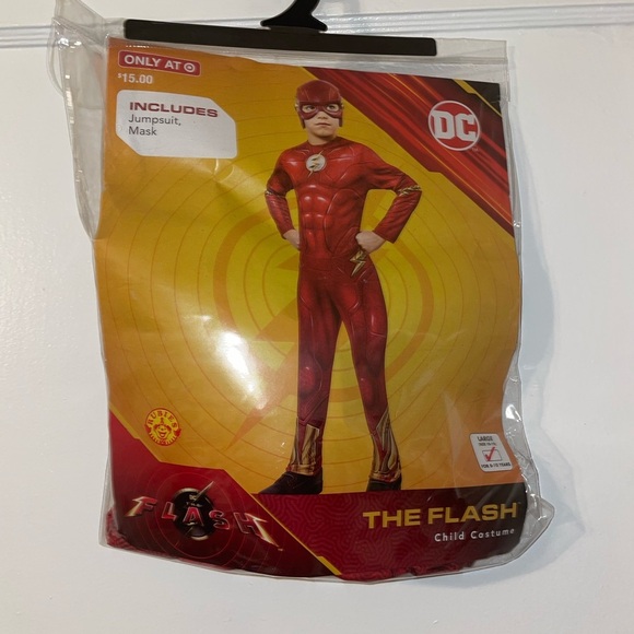 DC The Flash Play Costume Large - Picture 3 of 4